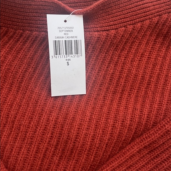 Club Monaco Off-the-Shoulder Sweater - Rust - Picture 2 of 3